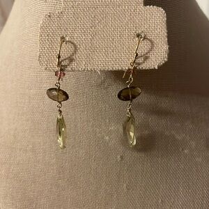 Drop earrings